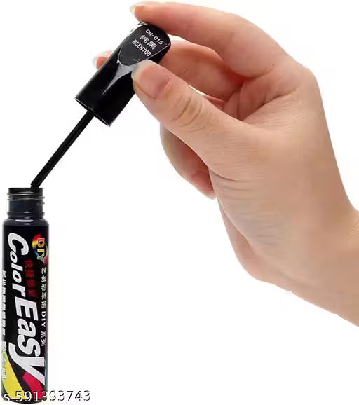 2-in-1 Car Scratch Remover Paint Pen (Black) – Quick Touch-Up & Repair Solution